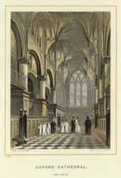 Kathedrale von Oxford, der Chor