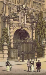 Oxford: Die Vorhalle, St. Mary-the-Virgin Kirche