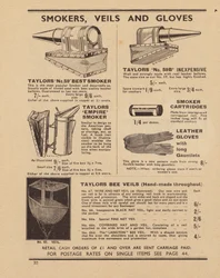 Page Taylors Bienenbedarfskatalog