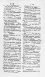 Seite aus einem Wörterbuch