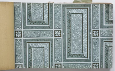 Seite aus einem Tapetenmusterbuch