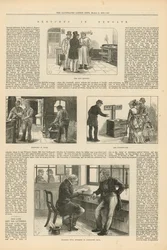 Seite aus der Illustrated London News