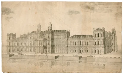 Palast von Whitehall. Veröffentlicht 1748