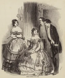 Pariser Mode für Juni (Stich)