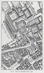 Teil der Hamond-Karte