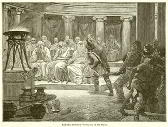 Patres Romani – Besuch der Gallier