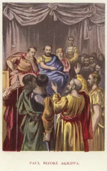 Paulus vor Agrippa