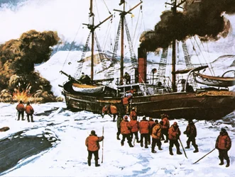 Pearys Expedition zum Nordpol