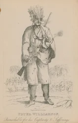 Peter Williamson, bemerkenswert für seine Gefangenschaft und Leiden