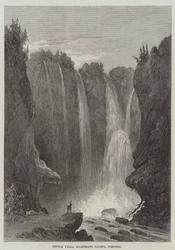 Peyton Falls, Alleghany County, Virginia (Stich)