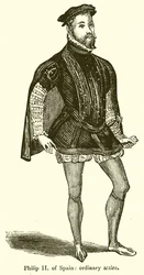 Philipp II. von Spanien: Alltagskleidung