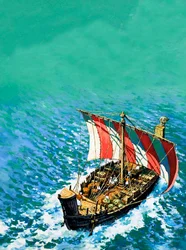 Phönizisches Segelschiff