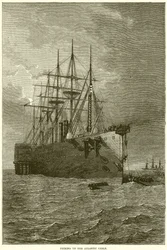 Aufnahme des Atlantikkabels