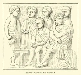Pilatus wäscht seine Hände