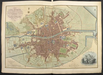 Plan von Dublin
