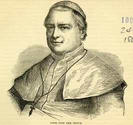 Papst Pius IX. (Gravur)