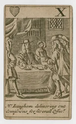 Popish Plot Spielkarte