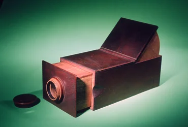 Tragbare Schiebekamera Obscura, ca. 1800