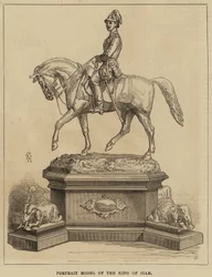 Porträtmodell des Königs von Siam