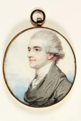 Porträt von Lord Edward Charles Cavendish Bentinck
