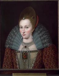 Porträt von Anne von Dänemark