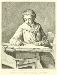 Porträt von Carle Vernet im Alter von vierzehn Jahren