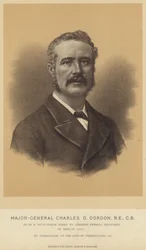 Porträt von Charles George Gordon