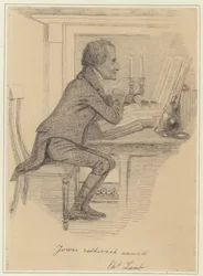 Porträt von Charles Lamb