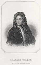 Porträt von Charles Talbot, Herzog von Shrewsbury, 1835