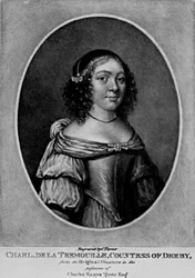 Porträt von Charlotte, Gräfin von Derby, aus 