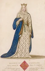 Porträt der Eleonore von Aquitanien