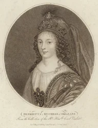 Porträt von Henrietta, Herzogin von Orléans