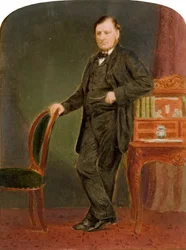 Porträt von John Abbot Esq.