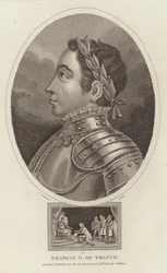Porträt von König Franz II. von Frankreich