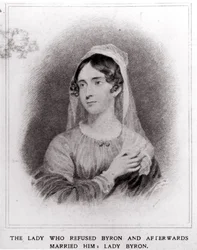 Porträt von Lady Byron