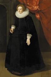 Porträt von Lady Harbord, ca. 1630