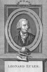Porträt von Leonard Euler (1707-83)