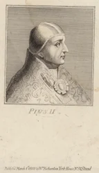 Porträt von Papst Pius II