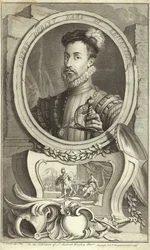 Porträt von Robert Dudley, Earl of Leicester