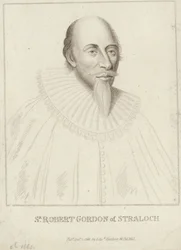 Porträt von Robert Gordon von Straloch