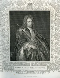 Porträt von Robert Harley, erster Earl of Oxford
