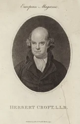 Porträt von Sir Herbert Croft