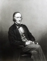 Porträt von Sir Richard Owen (1804-1892)