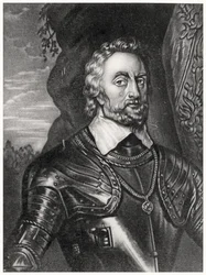 Porträt von Thomas Howard, Earl of Arundel (1585-1646) graviert von Richard Earlom (1743-1822) und Charles Turner (c.1773-1857) aus Illustrious Characters in British History (Mezzotint)