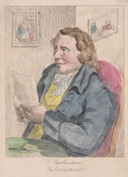 Porträt von Thomas Rowlandson