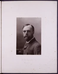 Porträt von WR Symonds, ca. 1900