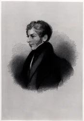 Porträt des Earl of Clare, aus Illustrationen zum Leben und Werk von Lord Byron, Band II, von E.F.Fuden, 1833-34