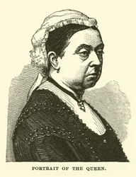 Porträt der Königin