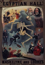 Poster für die Egyptian Hall