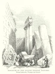 Posticum des kleinen Tempels, Baalbek